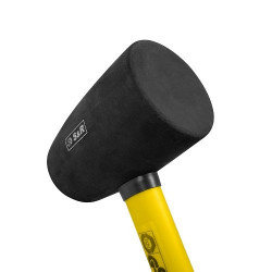 Молоток гумовий S&amp;R 65ммх680г чорний в Україні