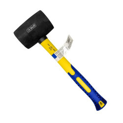 Молоток гумовий S&amp;R 65ммх680г чорний