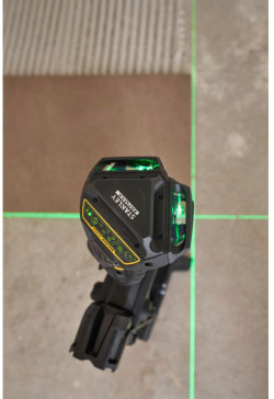 Рівень лазерний FatMax®MultilineGreen трилучовий плоскостій самовирівнюючий, чемодан STANLEY FMHT1-77356 фото