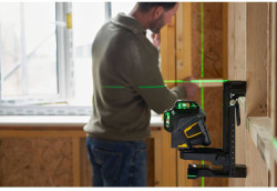 Рівень лазерний FatMax®MultilineGreen трилучовий плоскостій самовирівнюючий, чемодан STANLEY FMHT1-77356 
