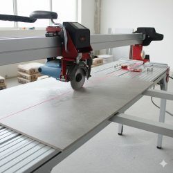 Електроплиткоріз 1800 мм 230В різу 1800 мм, автоматична подача 