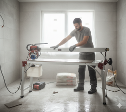 Електроплиткоріз 1200 мм 230В/1750Вт  довжина різу 1200 мм, автоматична подача цена