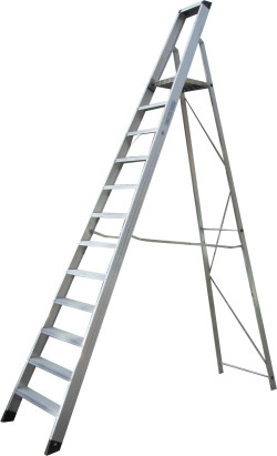 Драбина 12сх. верх.сх.-2,5м проф. SHRP 812