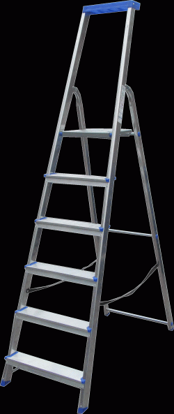 Драбина 6сх. верх.сх.-1,2м JHR 506 - фото №2 Драбина 6сх. верх.сх.-1,2м JHR 506 купити