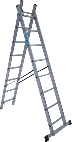 Драбина 2-сек. розкл. 2*8сх. 2,16-3,47м VHR Т купити