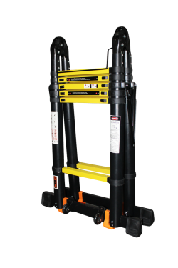 Драбина-трансформер телескопічна 2*5сх 0,9-4,2м анодований алюміній замовити