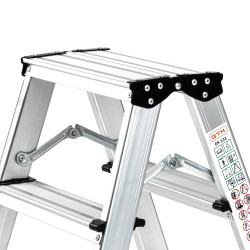 Стремянка двухсторонняя GTM KMH1205 алюминиевая, 5 ступенек 980 мм (KMH1205) заказать
