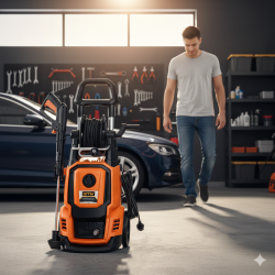 Мийка в/т LT707 інд.двигун, тиск - 130/195бар, прод 7,5л/хв, шланг 8м, алюм. помпа акция