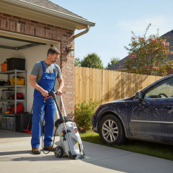 Мийка в/т LT890 інд.двигун, тиск - 130/190бар, прод 11л/хв, шланг 10м, алюм. помпа 