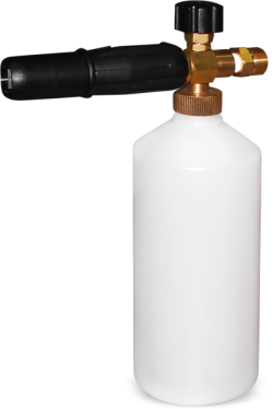 Пінна насадка 0,6л для бенз.мийок Vulkan 1/4&quot;Н з перехідником на М22*1,5Н