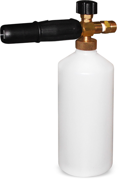 Пінна насадка 0,6л для бенз.мийок Vulkan 1/4&quot;Н з перехідником на М22*1,5Н