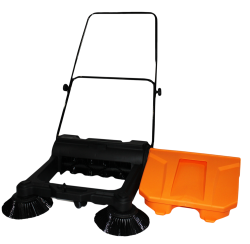 Підмітальна машина ручна роб.ширина 68см/2800m2/год фото