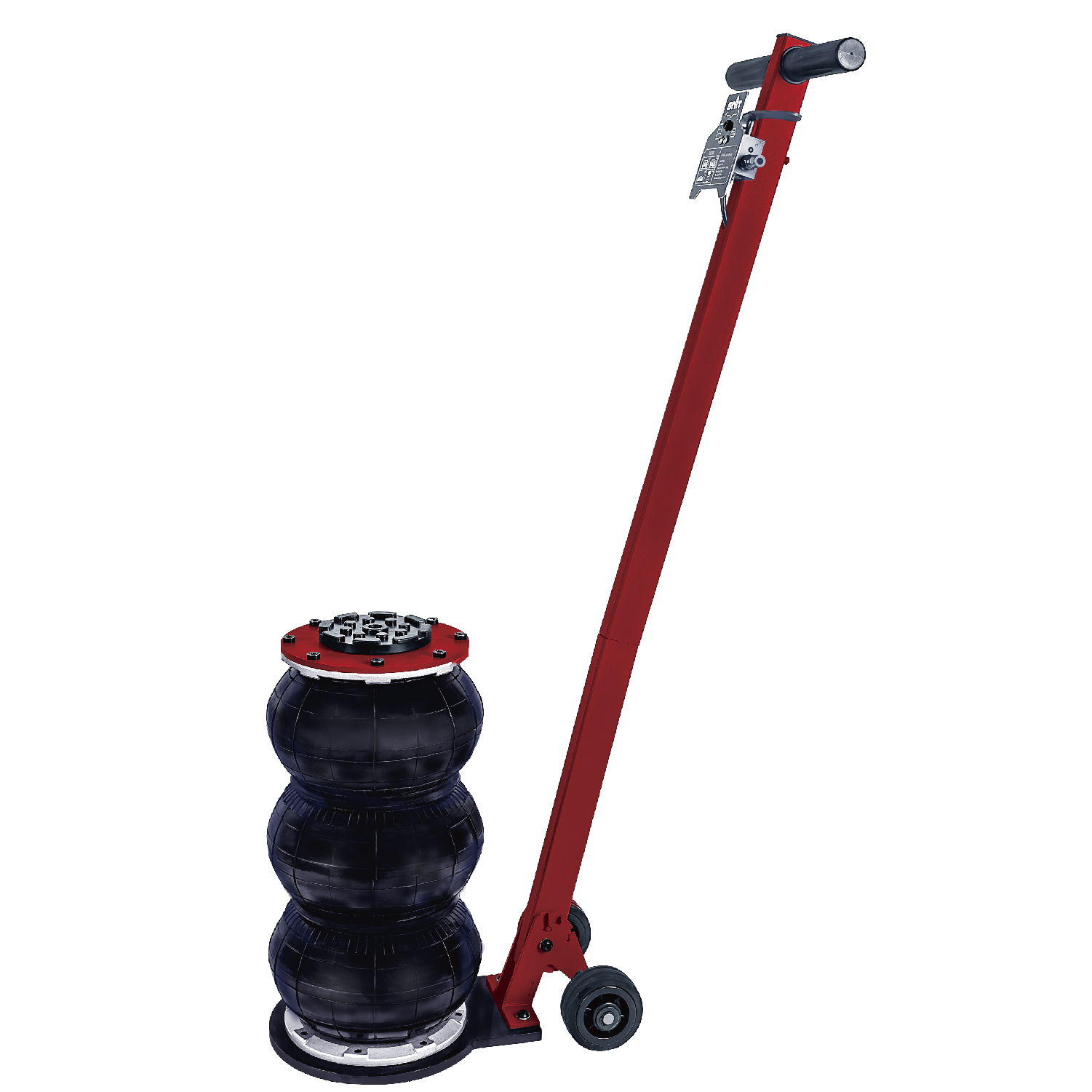 Пневмодомкрат 2т 125-430мм   мак.тиск-6атм, посилені подушки