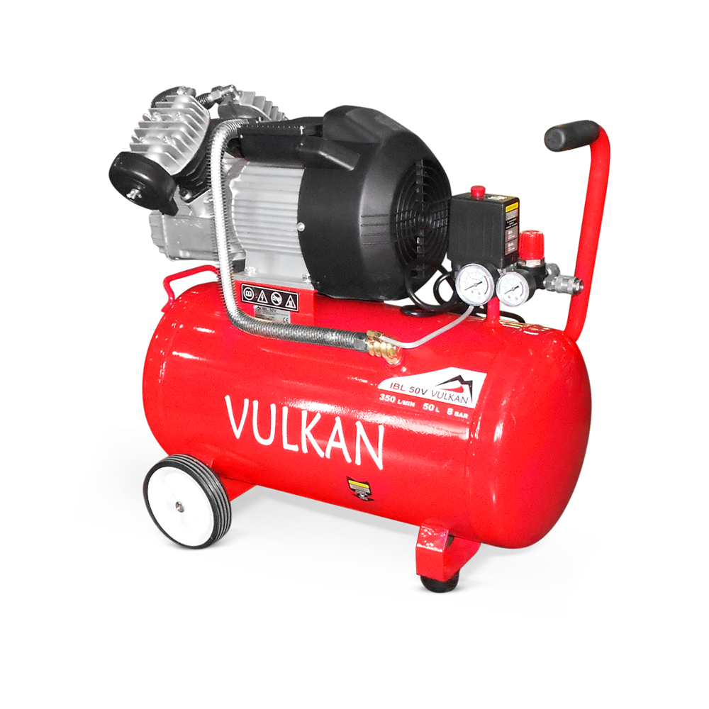 Компрессор рес-50л 380/265л/хв 2,2 кВт 10бар 220В 2 циліндри (V-подібн.) IBL50V