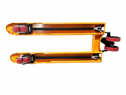 Візок гідравлічний 2т/1150мм  (рокла), колір - жовтий не дорого