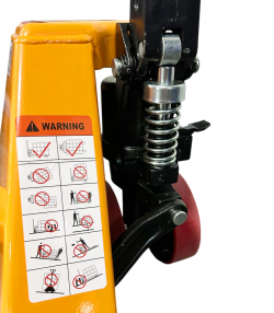 Візок гідравлічний 2т/1150мм  (рокла), колір - жовтий акция