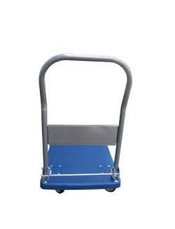 Візок-платформа ручний вантажопідйомність 300кг стіл пластиковий 98,5*58,5см в Україні