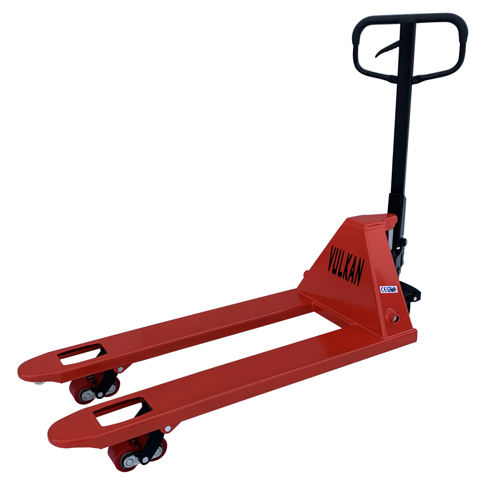 Візок гідравлічний 2,5т/1150мм (рокла), колесо 200*50мм, колір-червоний