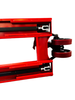 Візок гідравлічний 2т/1150мм (рокла) колеса 200*50мм в Україні