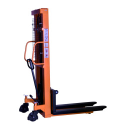 Штабелер гідравлічний 1500кг, підйом-3м, довжина вил 1,1м, колір-жовтий купить