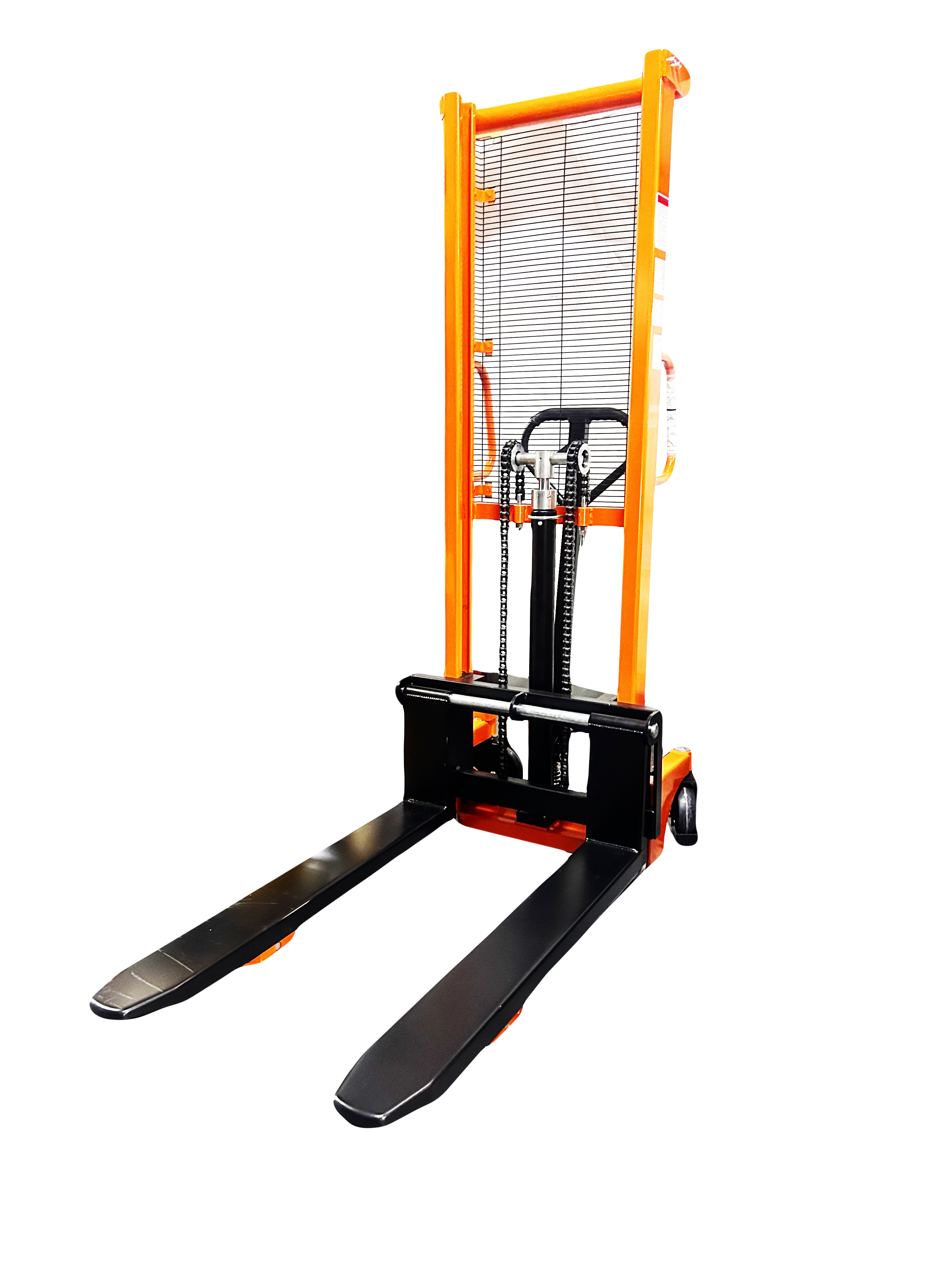 Штабелер гідравлічний 1500кг, підйом-1,6м, довжина вил 1,15м, ширина 330-740мм/палета 1200*1000