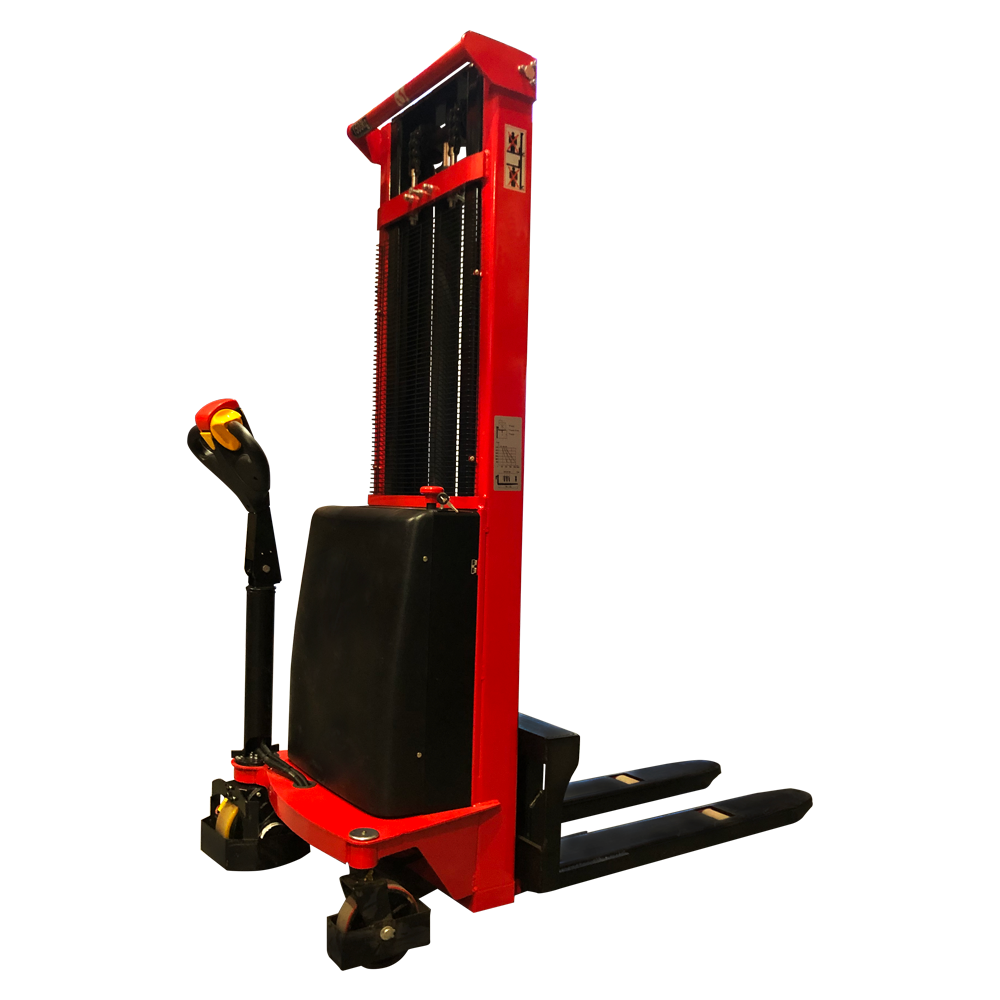 Штабелер електричний самохідний 1,5т/3,0м 24В/80Ah (тягове колесо, ел. підйом)