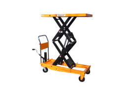 Стіл-платформа вантажопідйомний гідравлічний 350кг/1,3м SYTJ-35S, колір-жовтий купити
