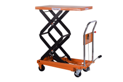 Стіл-платформа вантажопідйомний гідравлічний 350кг/1,3м SYTJ-35S, колір-жовтий в Україні