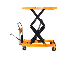 Стіл-платформа вантажопідйомний гідравлічний 350кг/1,3м SYTJ-35S, колір-жовтий