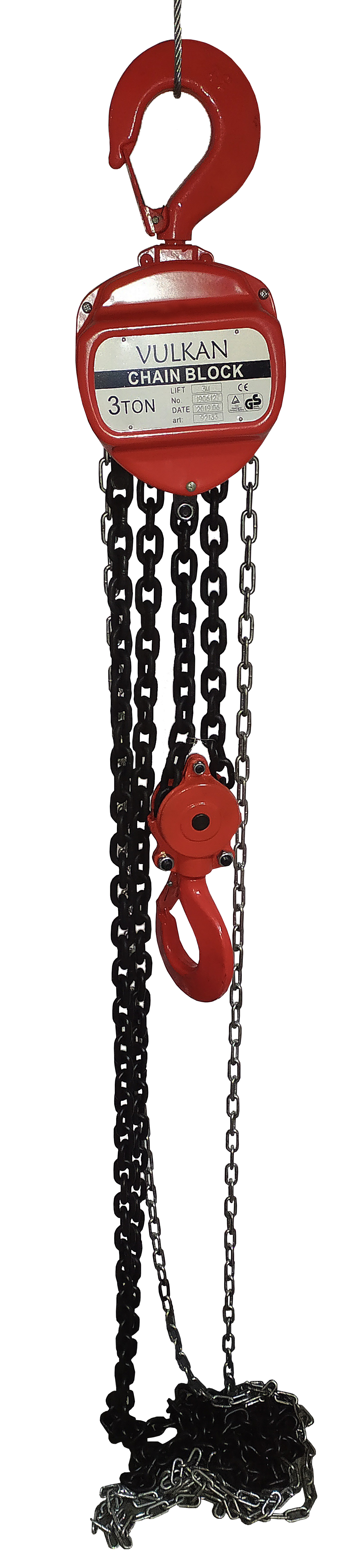 Таль 3т/3м стаціонарна ланцюгова