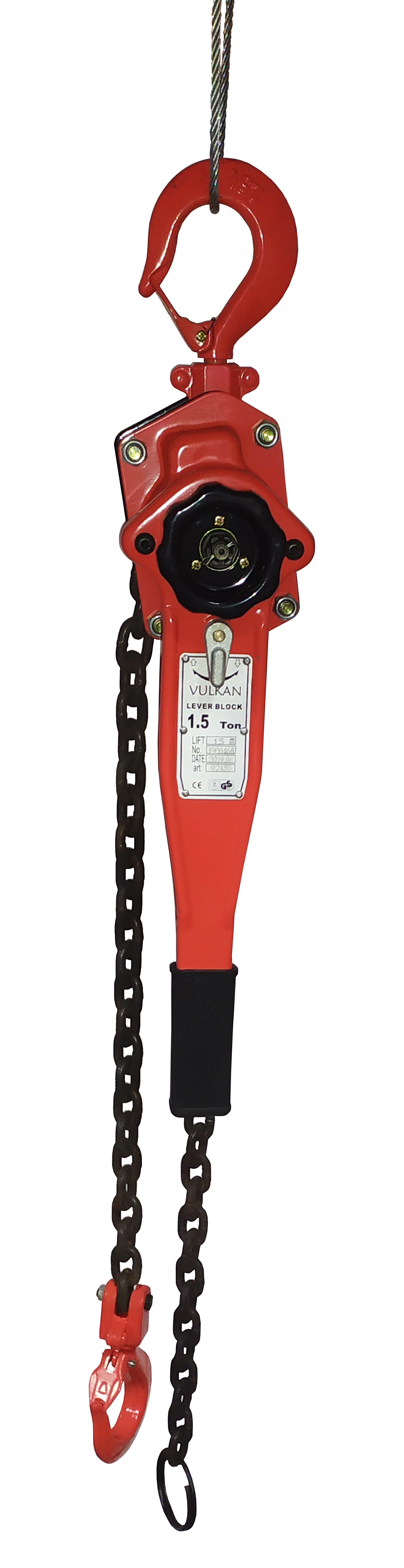 Таль 1,5т/1,5м важільна ланцюгова