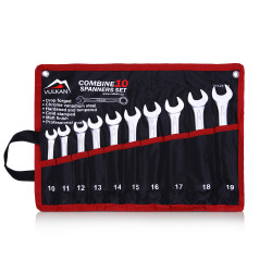 Набір ключів комб. 10-19мм 10од. чохол
