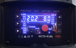 Напівавтомат зварювал.з функцією плазморіза - 4 в 1 MIG/TIG/MMA/CUT, MCTD416L в интернет-магазине