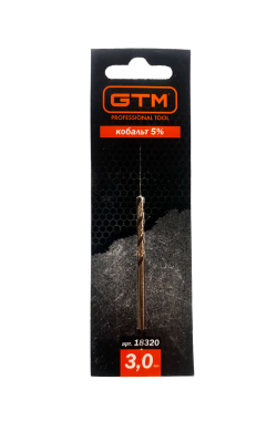 Свердло 3,0мм HSS-CO5 заказать