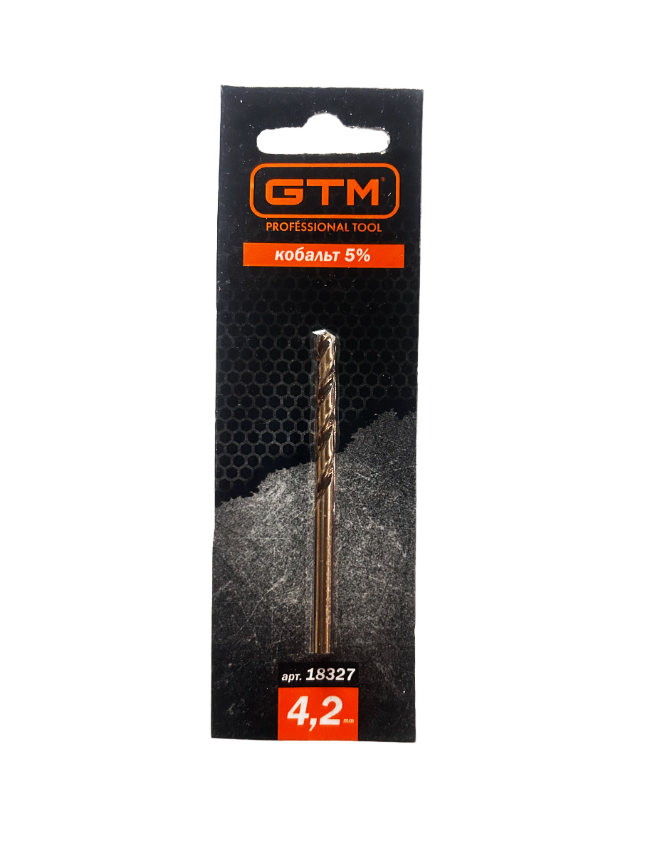 Свердло 4,2мм HSS-CO5 - Фото 1 Свердло 4,2мм HSS-CO5