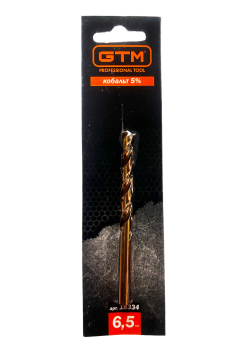 Свердло 6,5мм HSS-CO5 - фото №4 Свердло 6,5мм HSS-CO5 заказать