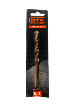 Свердло 8,0мм HSS-CO5