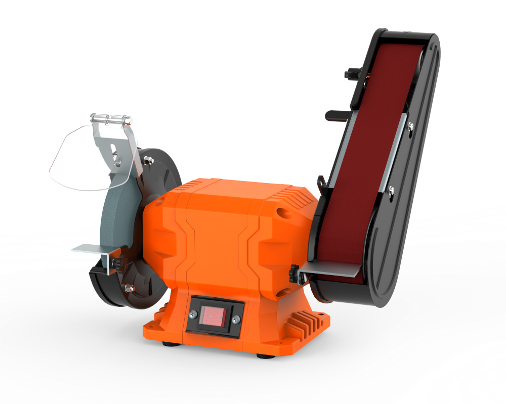 Точило 150мм 250Вт 230В NBG150/50F 150*20*12.7 Шліфстрічка 50*686