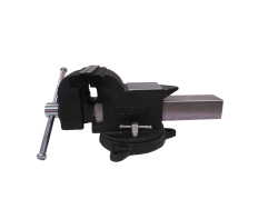 Тиски слюсарні 125мм чавунні поворотні