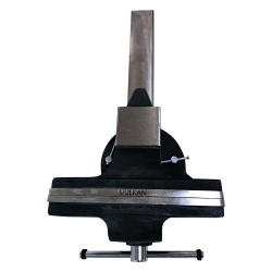 Тиски слюсарні 300мм чавунні поворотні купити