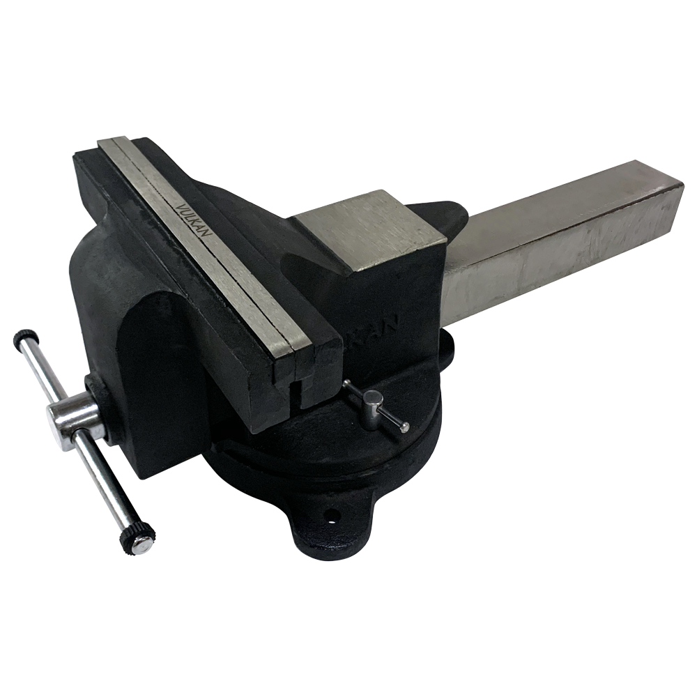 Тиски слюсарні 300мм чавунні поворотні