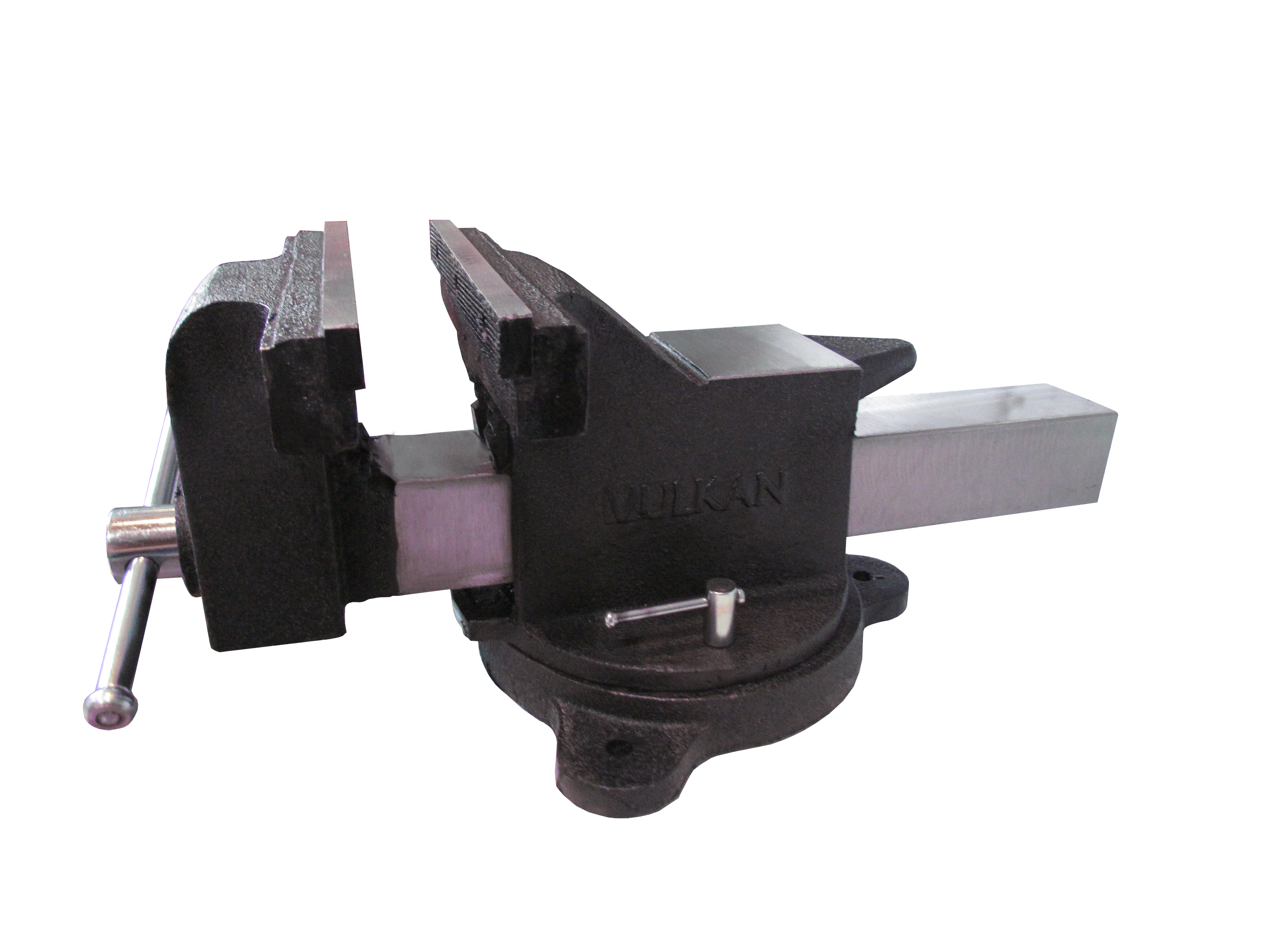 Тиски слюсарні 250мм чавунні поворотні