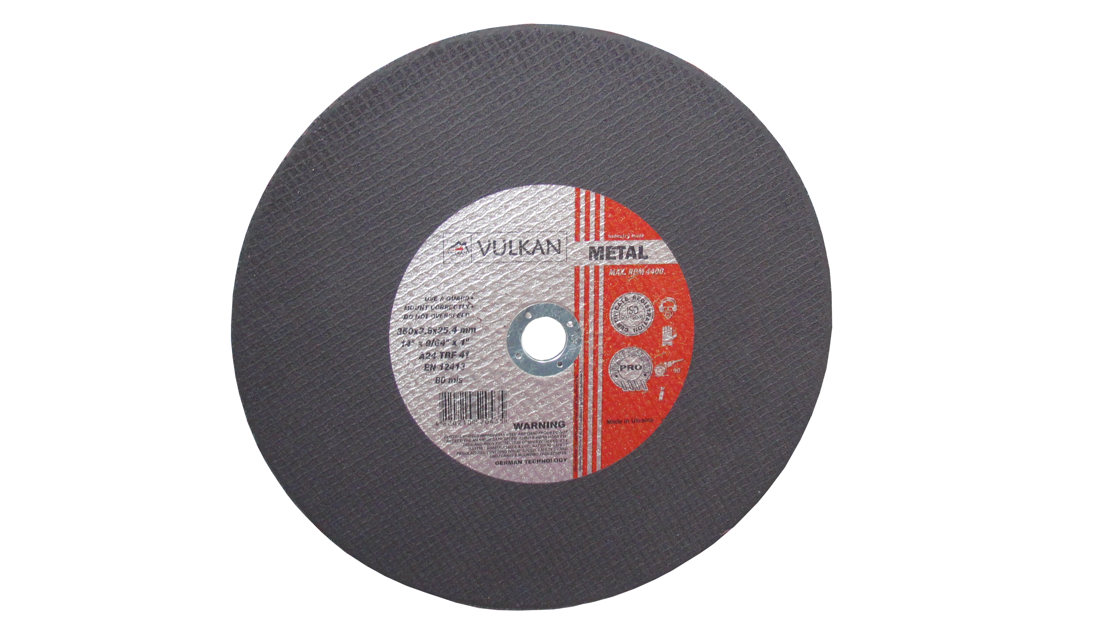 Круг відрізний 350*3,5*25,4 (UA)