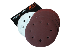 Шліфкруг з отв. 180мм Р-240, липучка, (5шт.) для шліфмаш. SZS-180L (жираф) - фото №4 Шліфкруг з отв. 180мм Р-240, липучка, (5шт.) для шліфмаш. SZS-180L (жираф) заказать