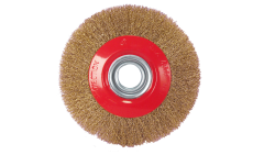 Щітка дискова 200*32мм гофр. + адаптори