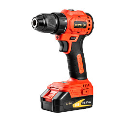 Аккумуляторный бесщеточный шуруповерт GTM DS18/50BL + 2 АКБ и ЗУ в кейсе - фото №6 Аккумуляторный бесщеточный шуруповерт GTM DS18/50BL + 2 АКБ и ЗУ в кейсе фото