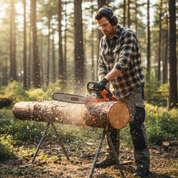 Бензопила CN65D 2,9кВт/4к.с. 18"/45см 1,5мм 0,325" 72лан. GTM скидки