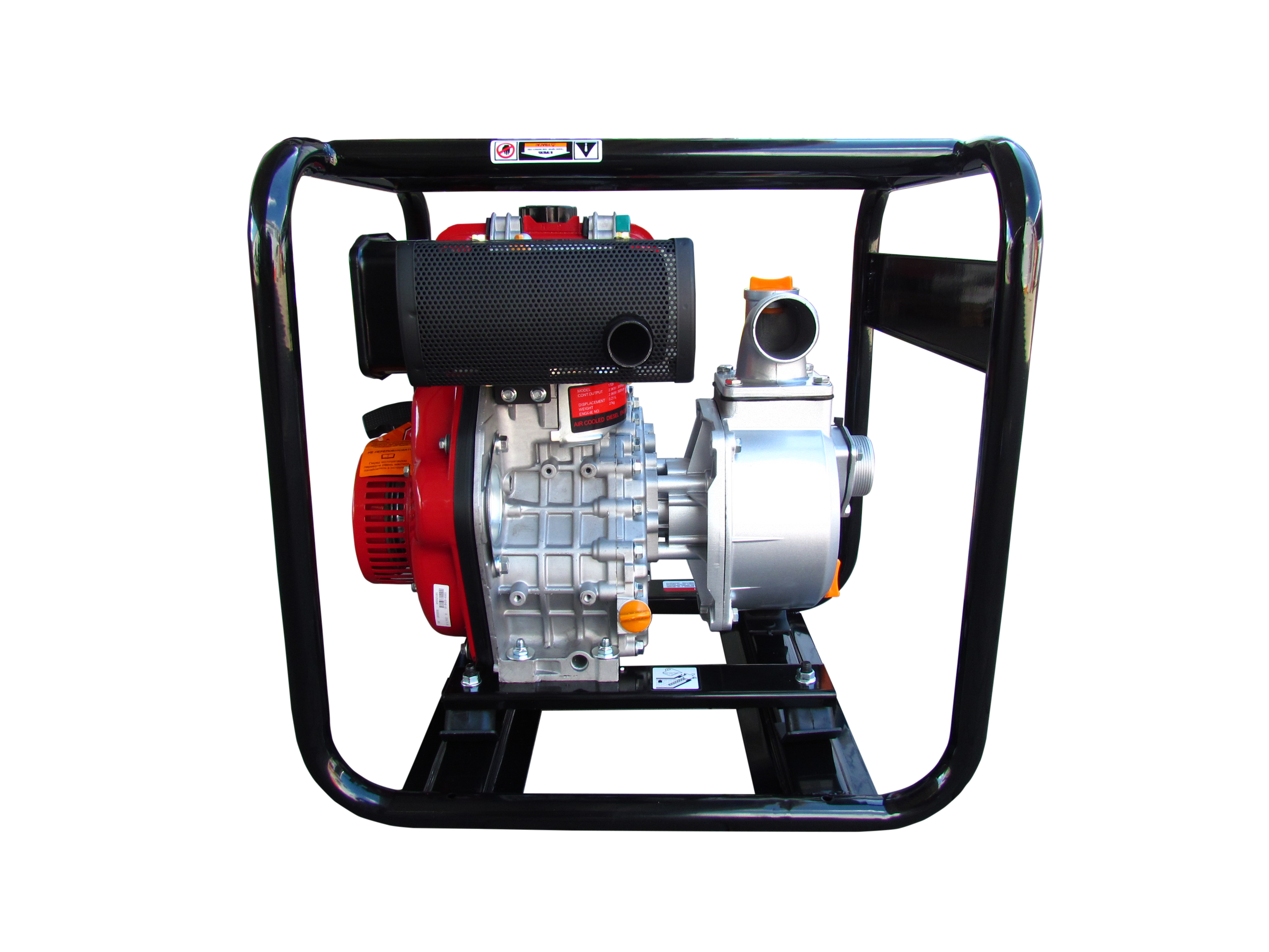 Мотопомпа рукав 50мм, 28м3/год, підйом 28м,  чиста вода, SCWPD50, дизельна