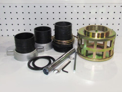 Мотопомпа рукав 75мм, 58м3/год, підйом 26м, брудна вода, SCWT80 акция