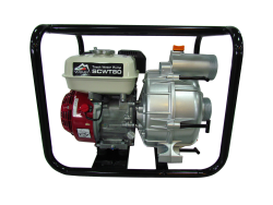 Мотопомпа рукав 75мм, 58м3/рік, дв. Honda GX200, підйом 26м, грязна вода, SCWT80H